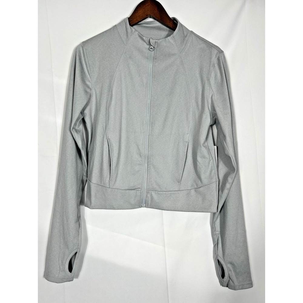 Yogalicious Lux Crosstrain Everyday Full Zip Jacket Athleisure SOFT Size L NWT‎